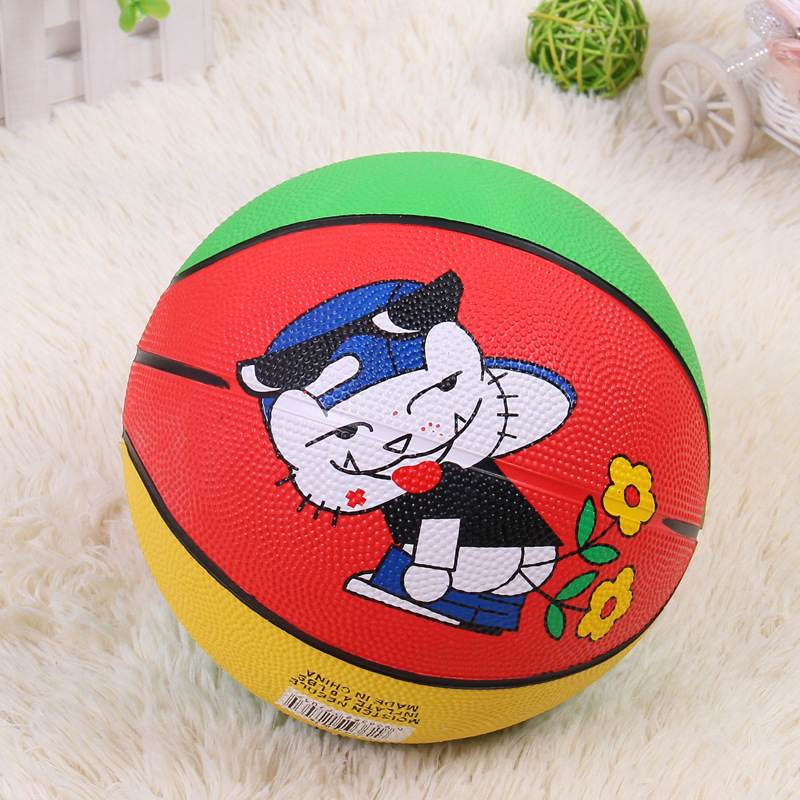 工厂直销篮球体育用品3号橡胶小篮球幼儿园篮球训练篮球