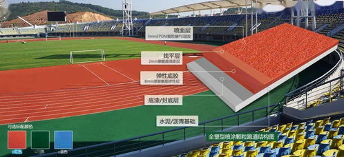 绣林体育产业集团产品简介 全塑型塑胶跑道